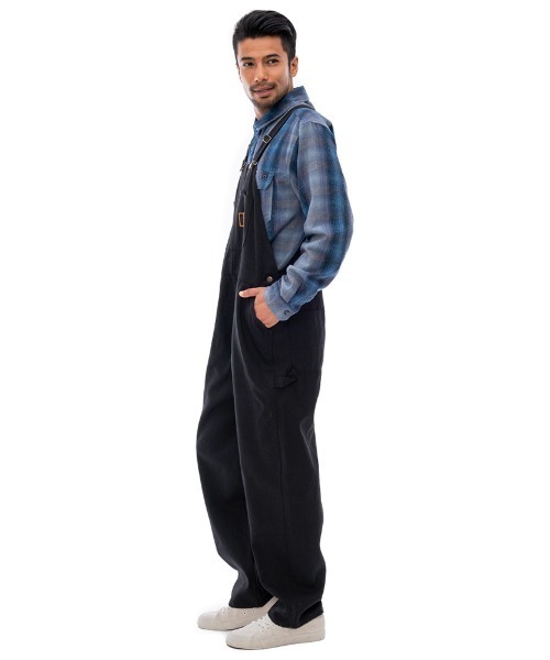 「BILLABONG」 オーバーオール LARGE キャメル メンズ_画像6