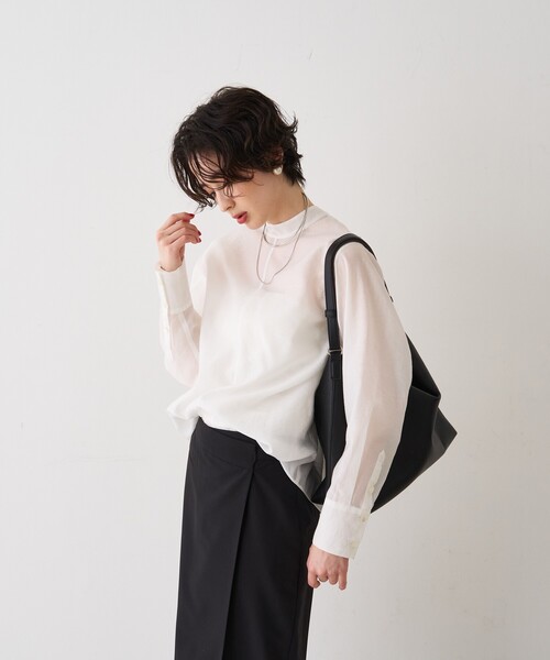 トートバッグ 「＆MyuQ/アンドミューク」UPIS grande ショルダーバッグ/トートバッグ/A4収納可能 レディースの画像