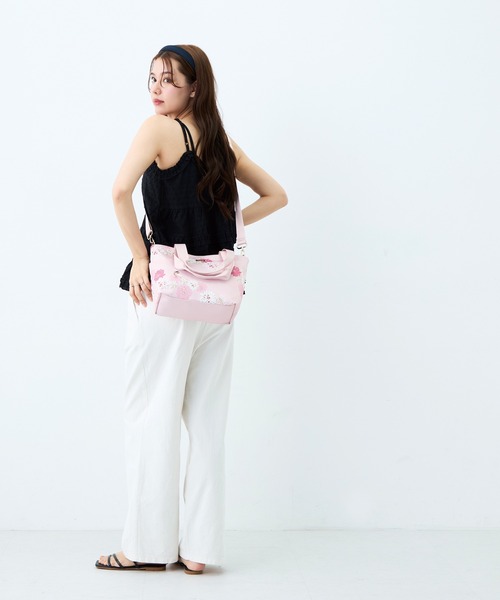 「PAUL & JOE ACCESSOIRES」 2WAYバッグ FREE ピンク レディース_画像3