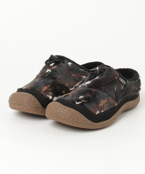 「KEEN」 スリッポン 23.5cm ブラックミックス レディース_画像4