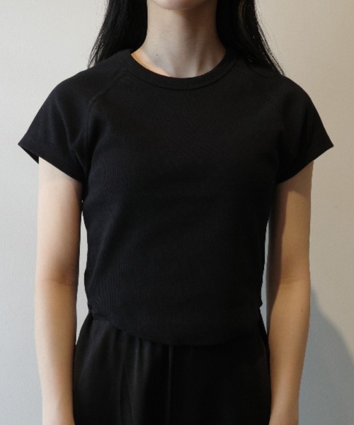 CLANE（クラネ） tシャツ 半袖 CLANE ROUND HEM SHORT SLEEVE TOPS