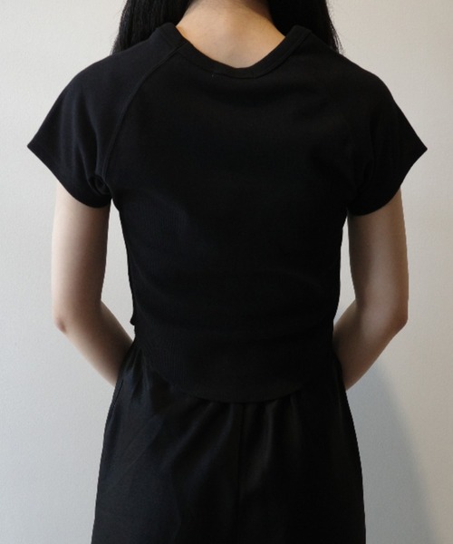 CLANE（クラネ） tシャツ 半袖 CLANE ROUND HEM SHORT SLEEVE TOPS