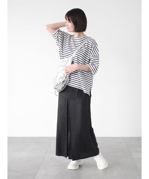 「Lugnoncure」 ロングスカート F ブラック レディース_画像5
