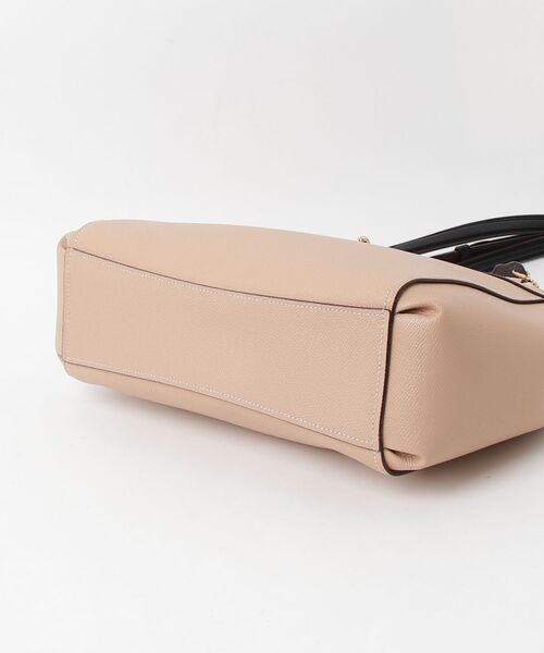 美品　COACH キャリーオール 2WAY ハンドバッグ ショルダー　ベージュ COACH（コーチ） ブルック キャリーオール 2WAYバッグ - ベージュ