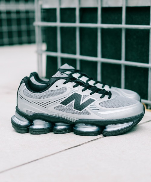 「New Balance」 ローカットスニーカー 30.0cm シルバー メンズ_画像2