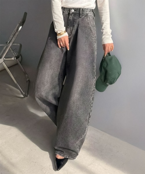 「classicalelf」 デニムパンツ MEDIUM ブルー レディース_画像3