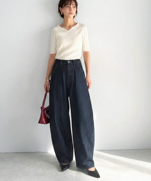 「classicalelf」 デニムパンツ MEDIUM ブルー レディース_画像6