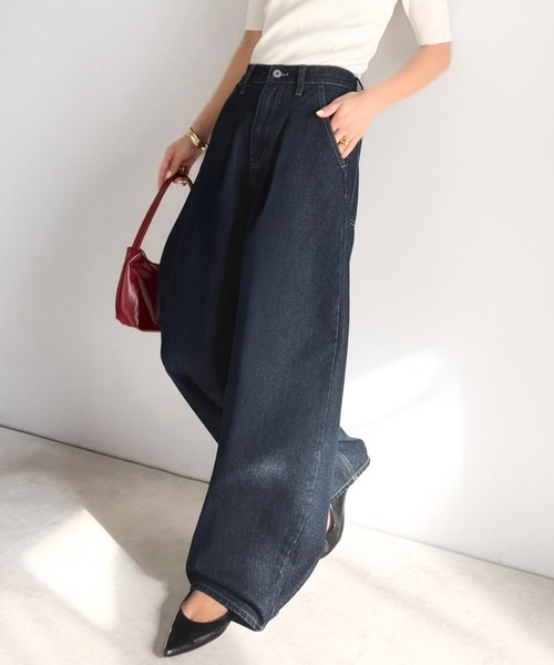 「classicalelf」 デニムパンツ MEDIUM ブルー レディース_画像7