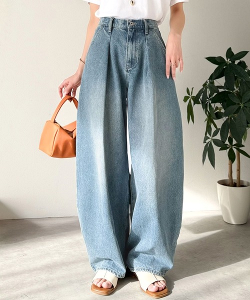 「classicalelf」 デニムパンツ MEDIUM ブルー レディース_画像9