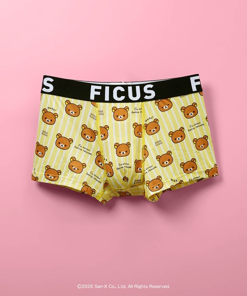 FICUS（フィークス） ボクサーパンツ リラックマ コラボ メンズ