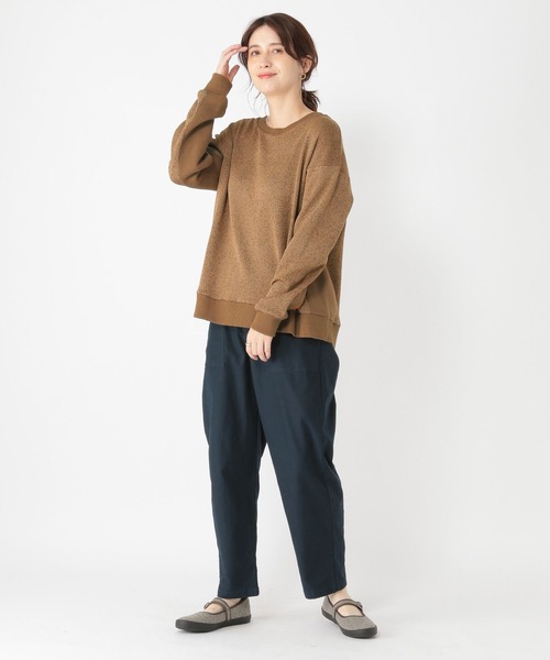 「studio CLIP」 チノパンツ LARGE カーキ レディース_画像2