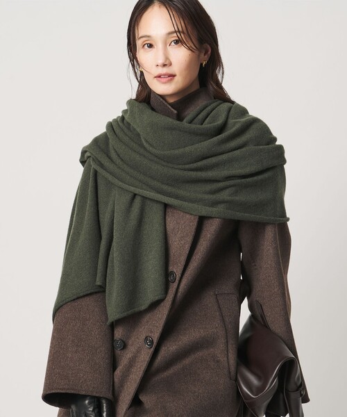 美品　ユナイテッドアローズ　カシミヤ　ストール　マフラー UNITED ARROWS（ユナイテッドアローズ） ストール マフラー カシミヤ