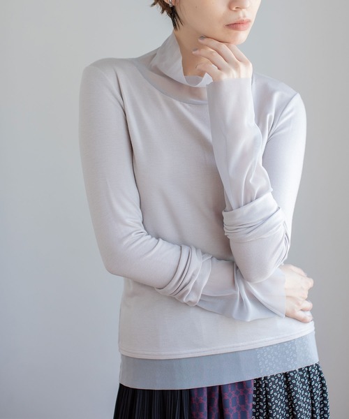 MARECHAL TERRE（マルシャルテル） tシャツ チュールハイネック