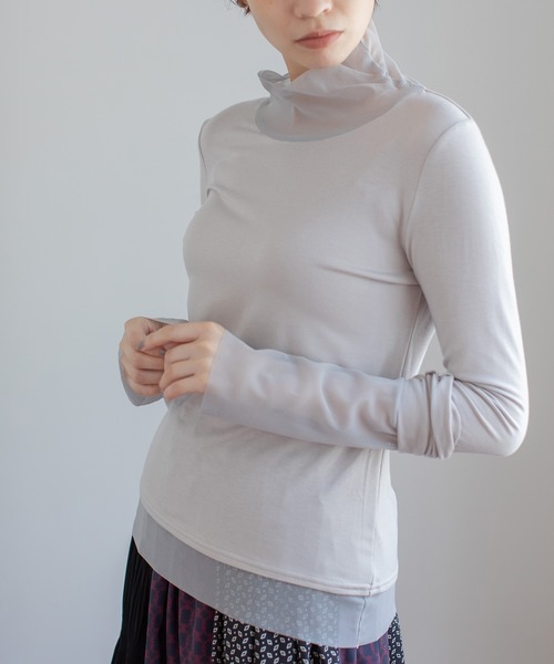 MARECHAL TERRE（マルシャルテル） tシャツ チュールハイネック