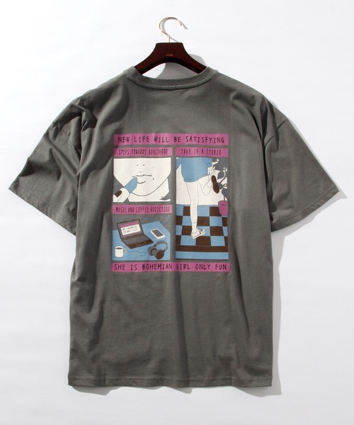 EYTYS Tシャツ 全面プリント THISIS tシャツ バックプリントTシャツ メンズ : ZOZOTOWN Yahoo
