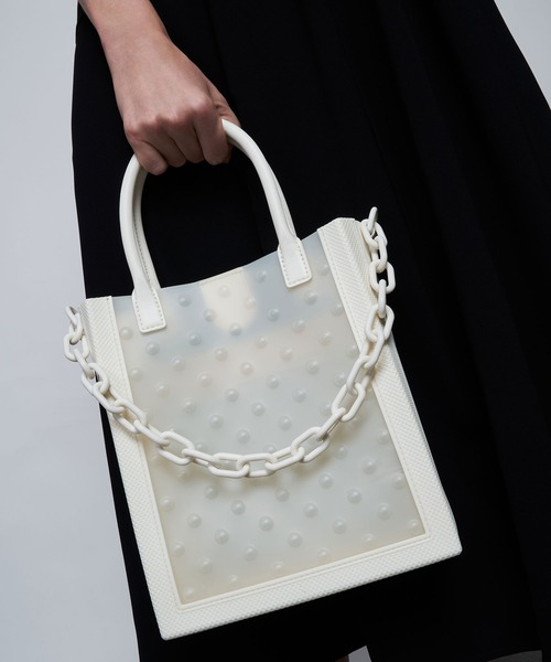 台湾 CHARLES&KEITH チェーン トートバッグ CHARLES ＆ KEITH ショルダーバッグ バッグ Caia カイア