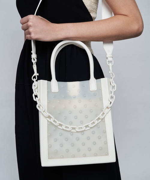 CHARLES ＆ KEITH（チャールズ&キース） トートバッグ バッグ チェーン