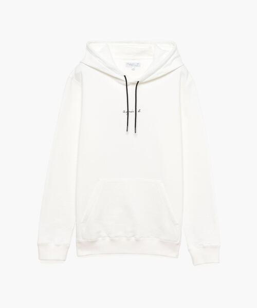 ■agnesb.■SWEAT PORTO ロゴフーディMEN agnes b. パーカー S179 SWEAT PORTO ロゴフーディ メンズ