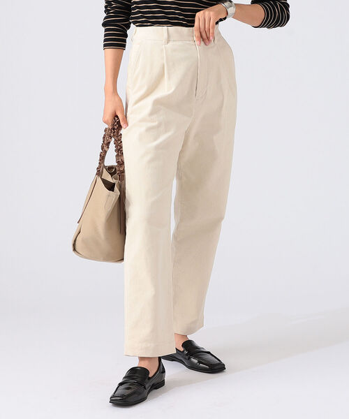ムードの パンツ パンツ 21AW ZOZOTOWN PayPayモール店 - 通販 - PayPayモール B:MING by BEAMS / コーデュロイ タック ットで