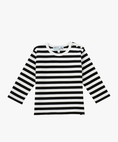 tシャツ Tシャツ J008 L TS ベビー ボーダーTシャツ キッズ : 62454066  