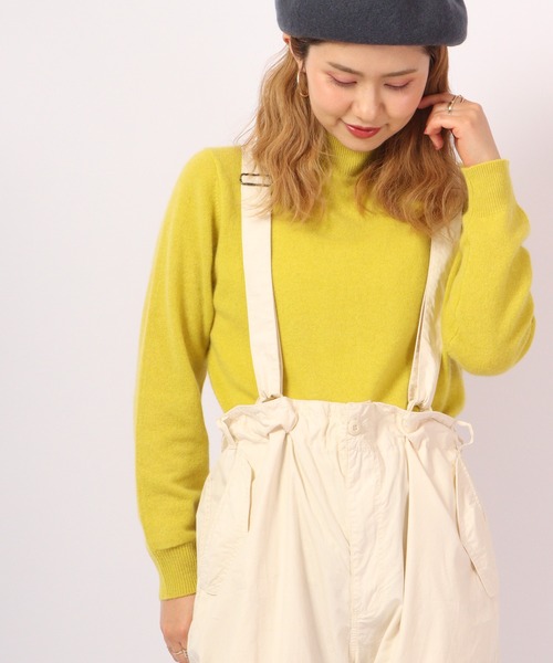 ニット セーター BRODIAEA 洗えるカシミヤシリーズ ハイネック レディース ニット セーター BRODIAEA 洗えるカシミヤシリーズ ハイネック