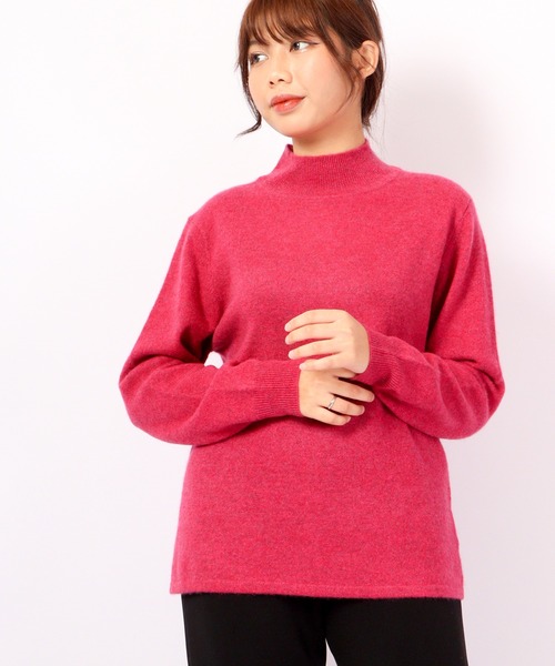 ニット セーター BRODIAEA 洗えるカシミヤシリーズ ハイネック レディース ニット セーター BRODIAEA 洗えるカシミヤシリーズ ハイネック