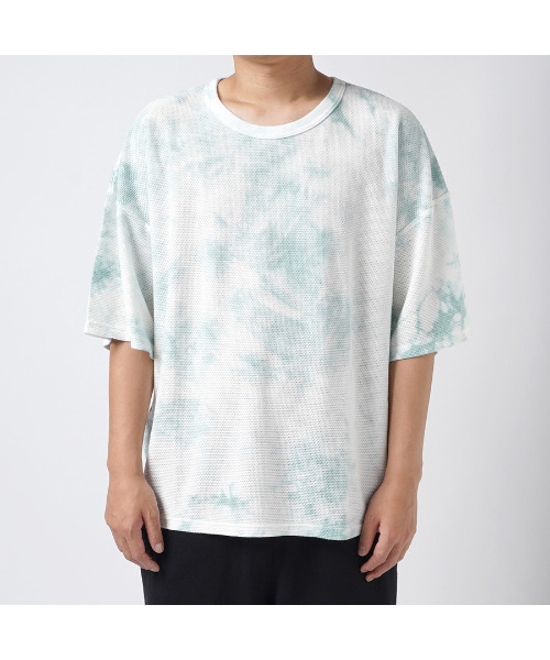 tシャツ Tiedye Mesh SS Tee「STUDIOSEVEN/スタジオセブン」 メンズ レディース