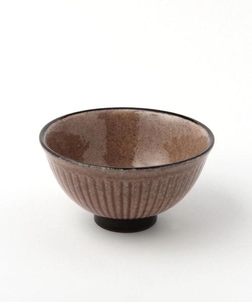 食器 黒土ツヤとくさ茶碗(S) / 972886 | LAKOLE | 03