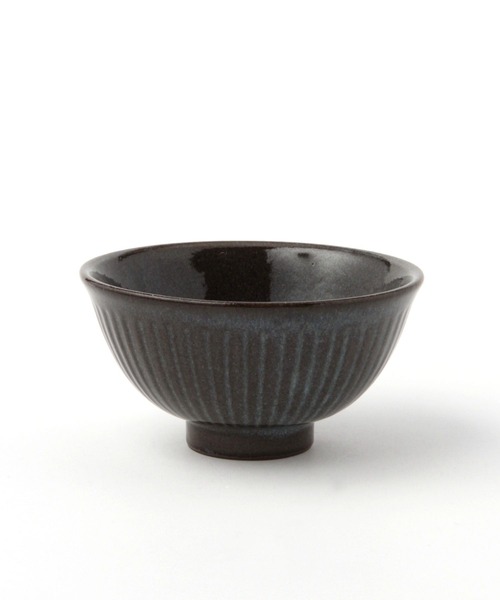 食器 黒土ツヤとくさ茶碗(S) / 972886 | LAKOLE | 04