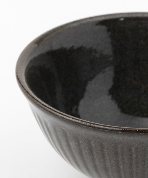 食器 黒土ツヤとくさ茶碗(S) / 972886 | LAKOLE | 07