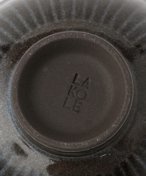食器 黒土ツヤとくさ茶碗(S) / 972886 | LAKOLE | 08