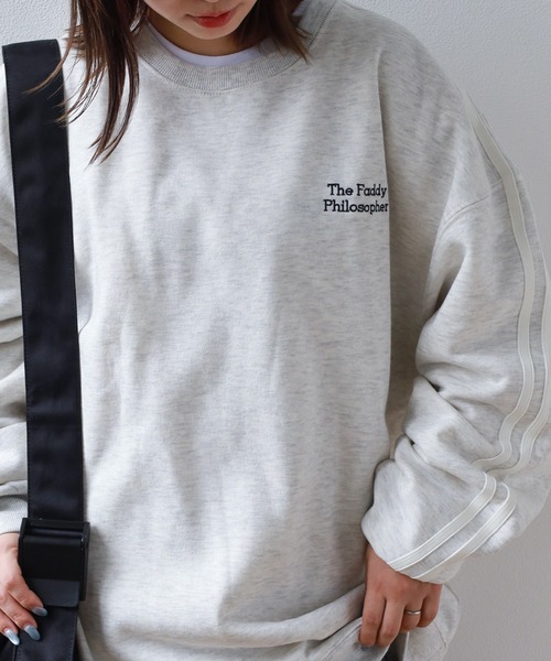 スウェット ロゴ トレーナー 刺繍 裏起毛 長袖 ス 大きいサイズ レディース ストリート ドロップショルダー プルオーバー カジュアル レトロ 大人 可愛い 楽天市場】【10%OFF!】ロゴ刺繍 スウェット プルオーバー