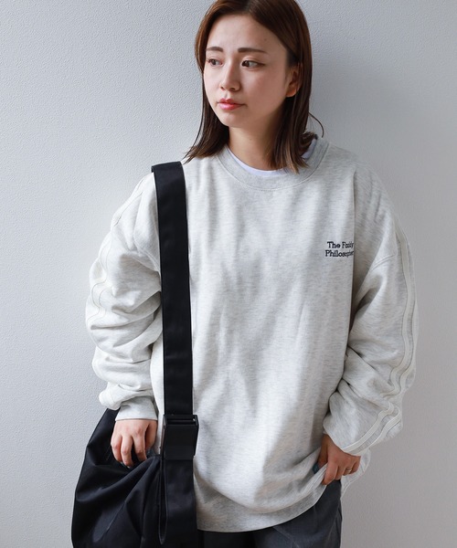 【人気Lサイズ】Supreme ビッグロゴ刺繍 パネルド スウェット トレーナー STAY GOLD トレーナー スウェット STAYGOLD LA ロゴ刺繍 ビッグ