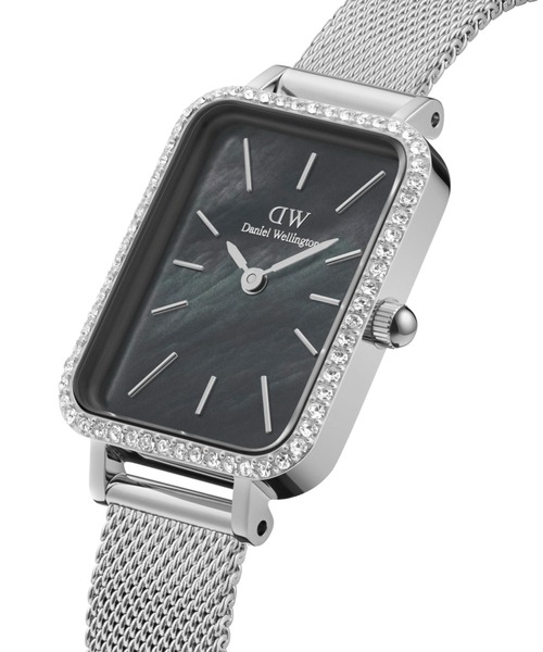 Daniel Wellington 腕時計 Quadro Bezel Mesh MoP 20*26mm