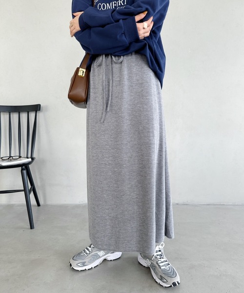 スカート una UNTITLED スカート ジャージナロースカート : ZOZOTOWN Yahoo!店