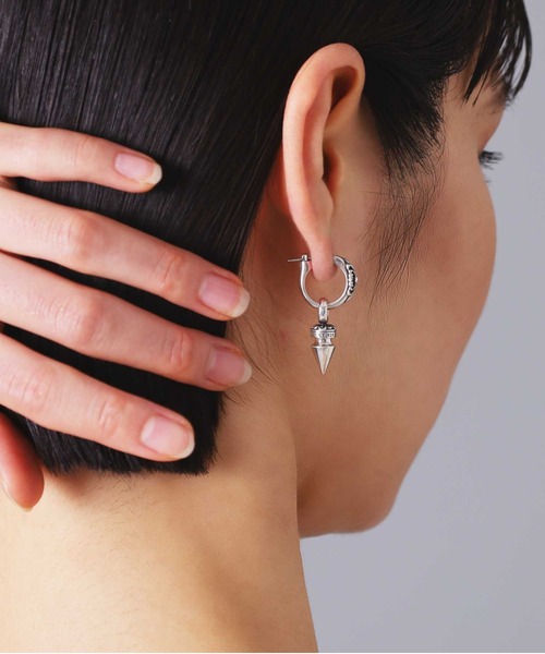 LION HEART（ライオンハート） ピアス “HOWL”クロッシングピアス