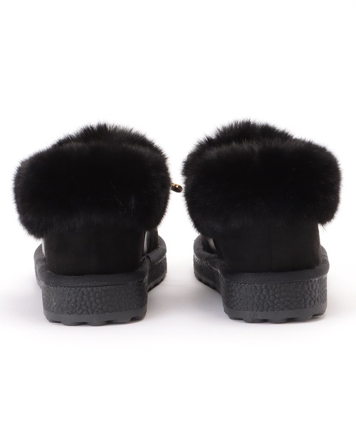 Lace Ladies（レースレディース） ブーツ ファー付きスエード調