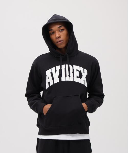 avirex アイコンカスタム　フォトパーカー　美品　size L AVIREX（アヴィレックス） パーカー 「DAILY/デイリー」PULLOVER SWEAT