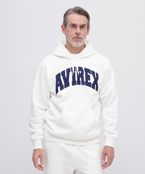 avirex アイコンカスタム　フォトパーカー　美品　size L AVIREX（アヴィレックス） パーカー 「DAILY/デイリー」PULLOVER SWEAT