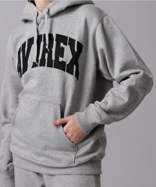 avirex アイコンカスタム　フォトパーカー　美品　size L AVIREX（アヴィレックス） パーカー メンズ レディース : ZOZOTOWN