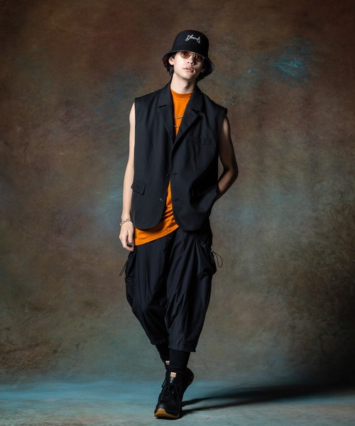 glamb ジャケット テーラードジャケット Sleeveless Tailored