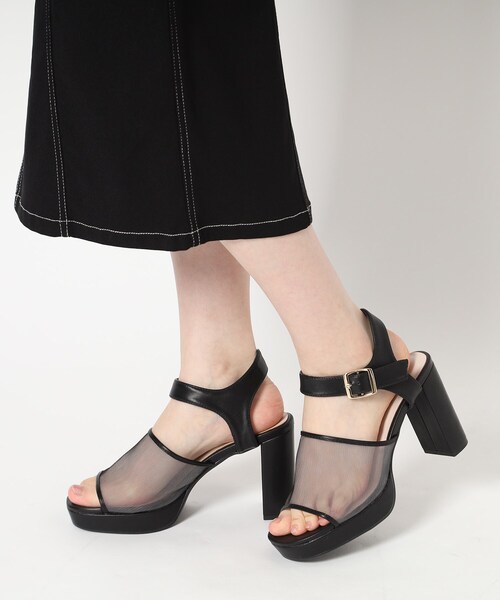ESPERANZA サンダル ラメチュールコンビサンダル 24SS