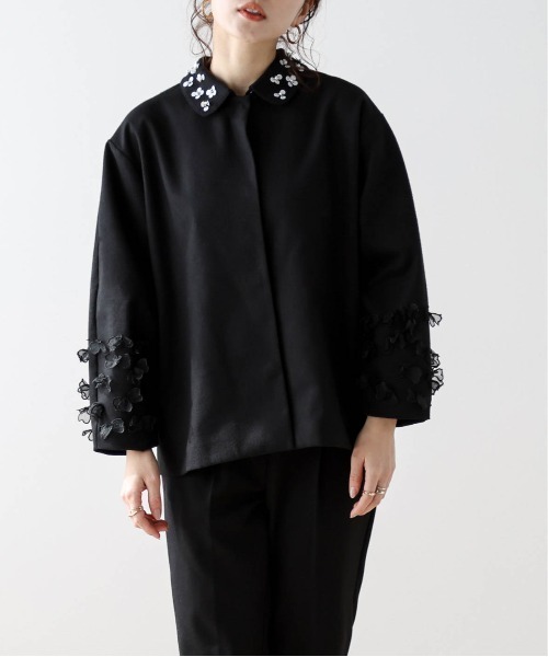 Lajour 日本製 2wayコート Lajour コート アウター 日本製2wayジャケット レディース