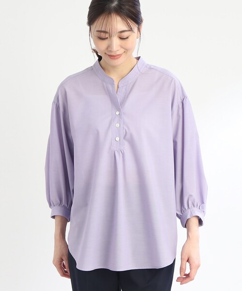Reflect ブラウス シャツ 「SALE／接触冷感／洗える」オフボディ