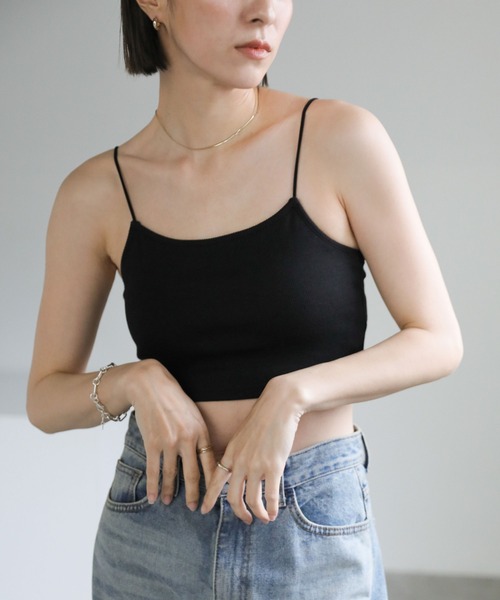 select MOCA（セレクトモカ） カップ付き キャミソール 「定番」カップ