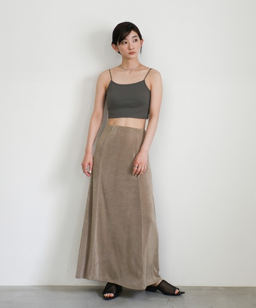 select MOCA（セレクトモカ） カップ付き キャミソール 「定番」カップ