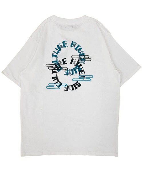 Argue Culture シャツ ストラップ ゆったり ロゴ C2520540 Argue Culture ボクシーTシャツ 半袖 ギャザー トップス 無地