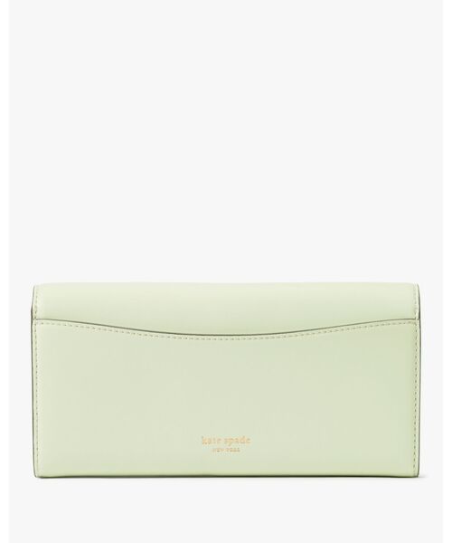 kate spade 黒レザー 長財布 ダコタフラップコンチネンタルウォレット セール】ケイト・スペード ダコタ フラップ コンチネンタル