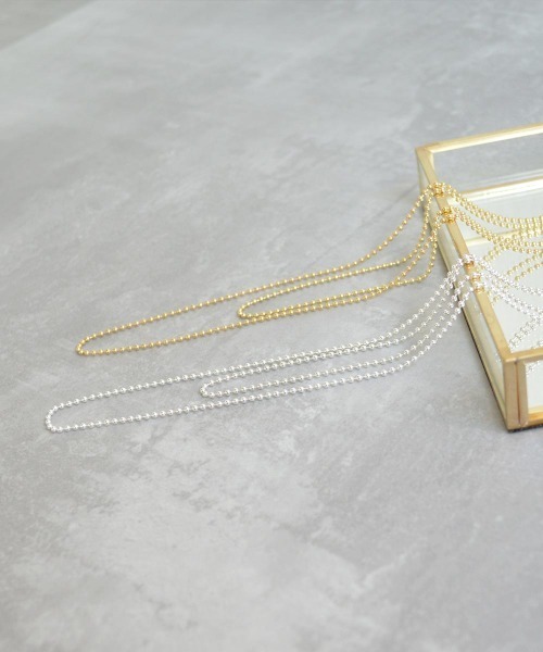 emouv by est（エモーヴバイエスト） ネックレス ボールチェーンロング