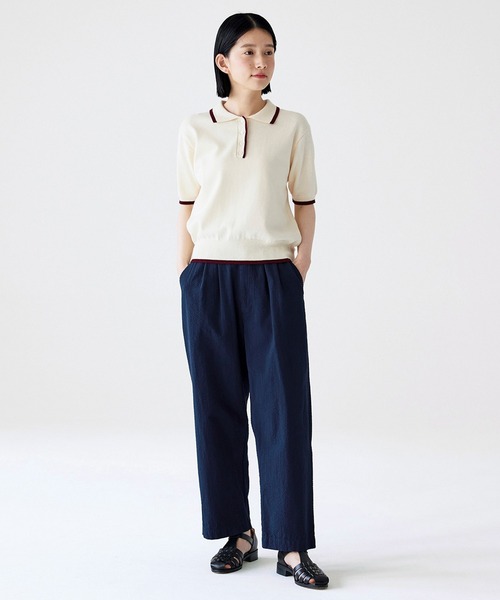 美品 24SS ebure エブール ハイカウントタフタ アシンメトリータック  